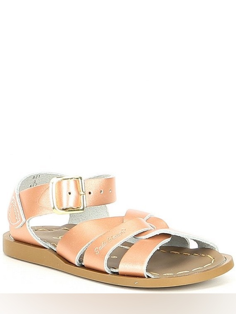 The Original Salt-Water Sandal by Hoy Shoe Co. Rose Gold Girls size 1